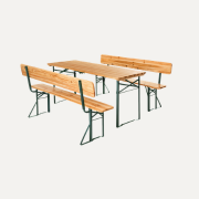 Tables de jardin pliantes