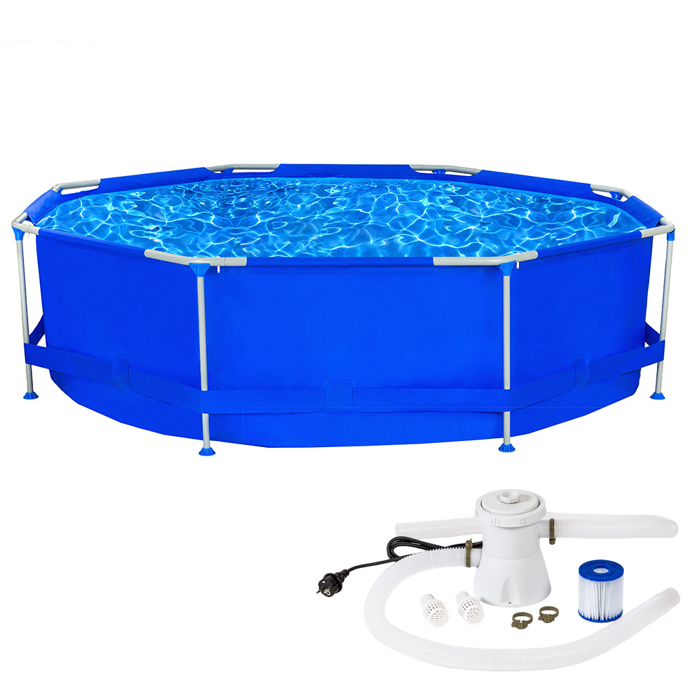 Piscine Hors-sol Autoportante Tubulaire, avec Pompe