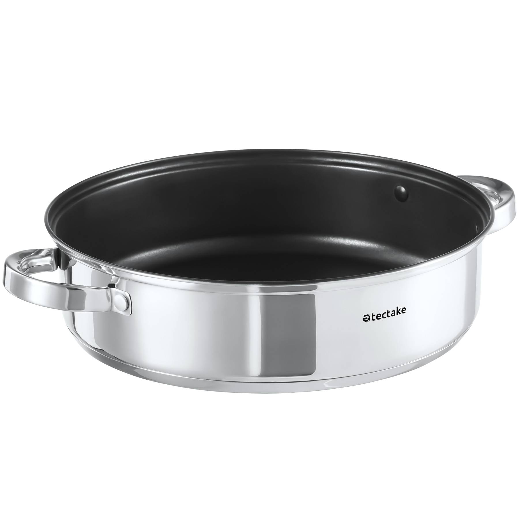 Tectake - Set De Casseroles Inox 7 Pièces - Compatible Induction, Gaz, Vitrocéramique - Batterie De Cuisine Avec Couvercles