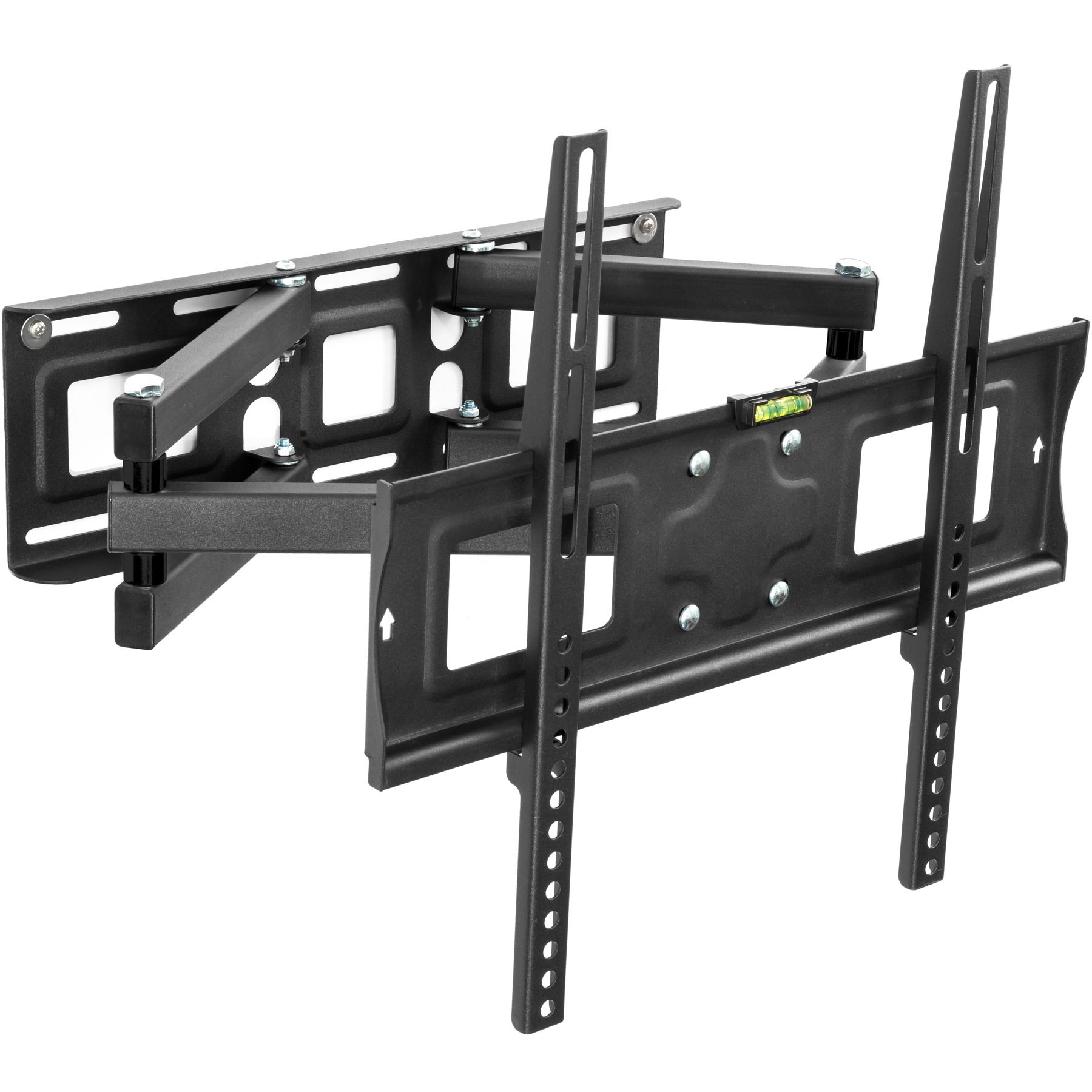 TecTake  Support TV Mural  26"-55" Orienrtable et Inclinable  Montage facile Noir 