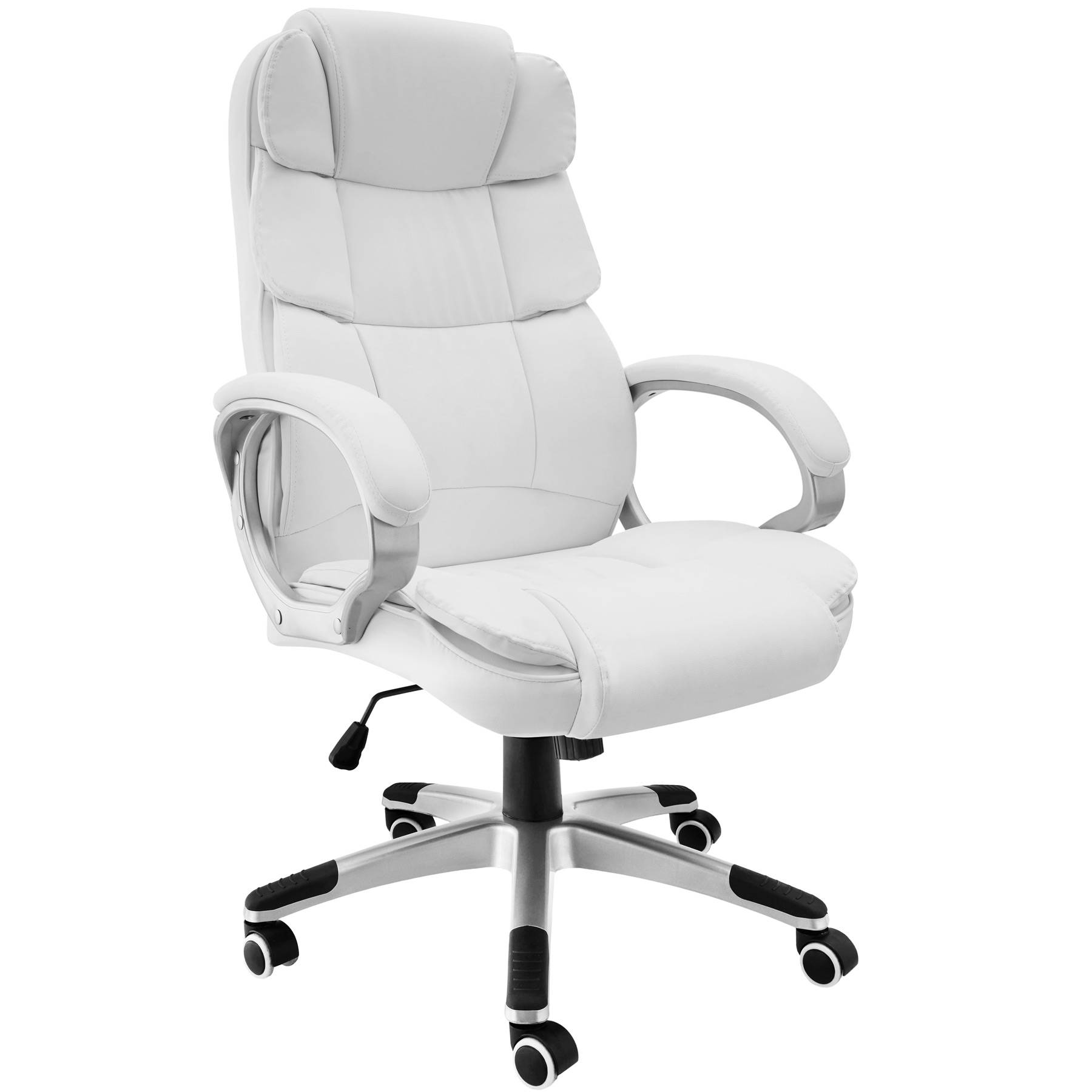 Coussinets Accoudoirs Remplacement Universel Pour Chaise Bureau - Noir | Fixation 10,2 Cm | Confort Ergonomique