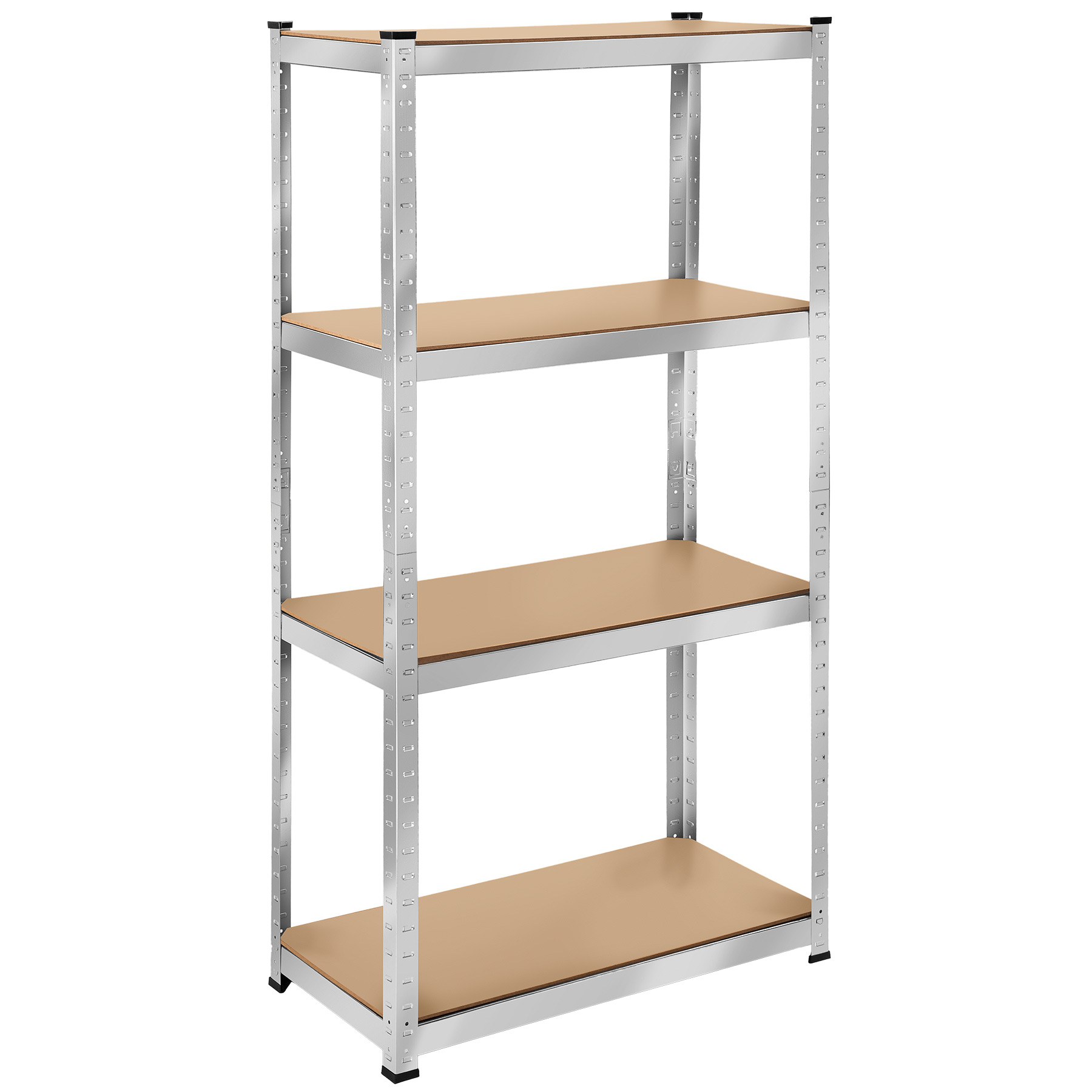 TecTake Étagère Garage 5 Tablettes 90x40x180cm - Charge 750kg, Rangement Atelier Modulable