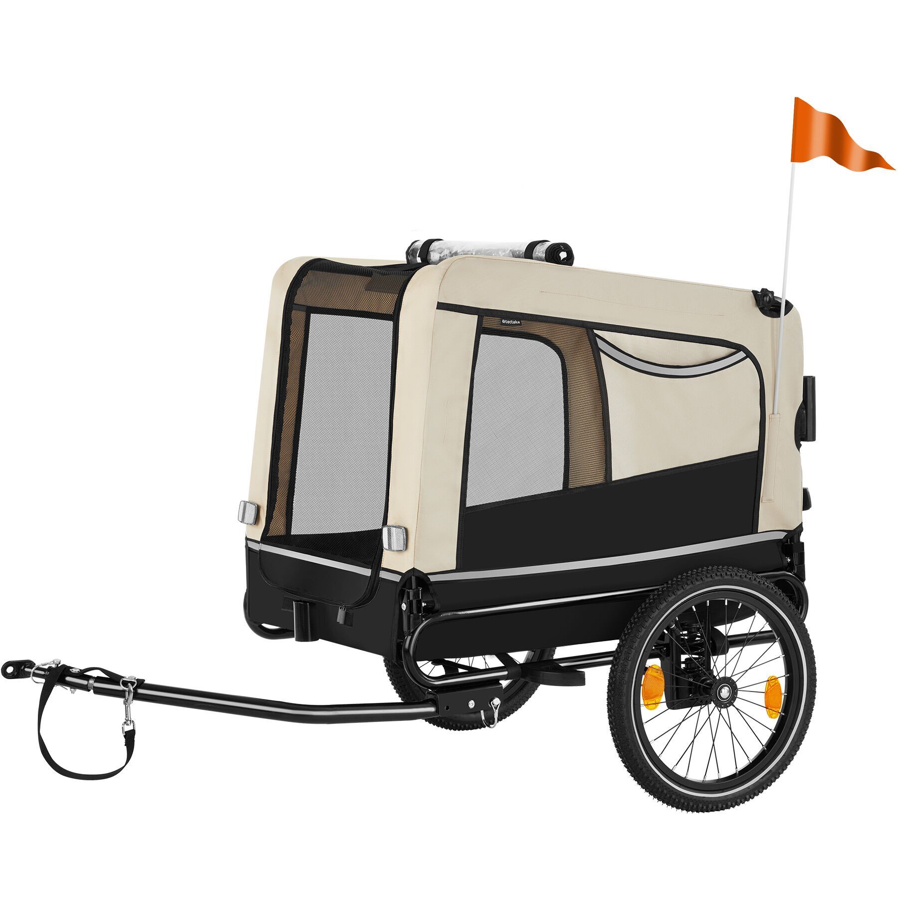 Test de la remorque à vélo pliable wuuhoo Bello pour chiens