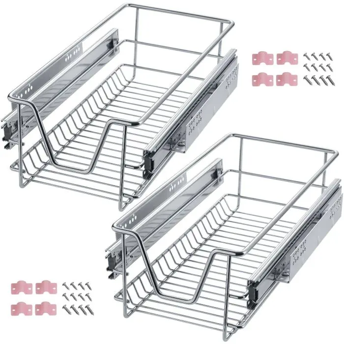 Tiroir de rangement téléscopique