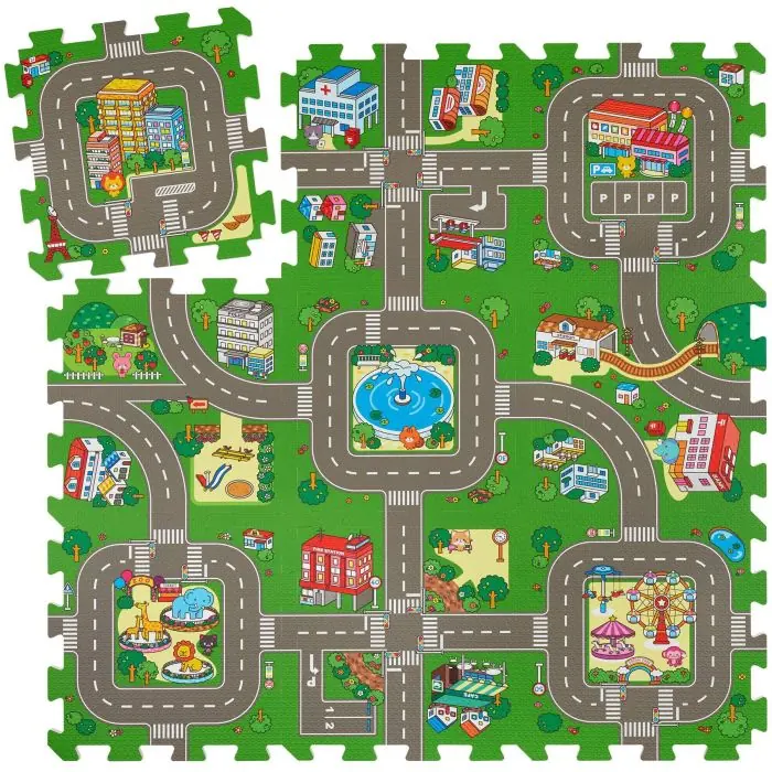 Tapis de puzzle MyCity