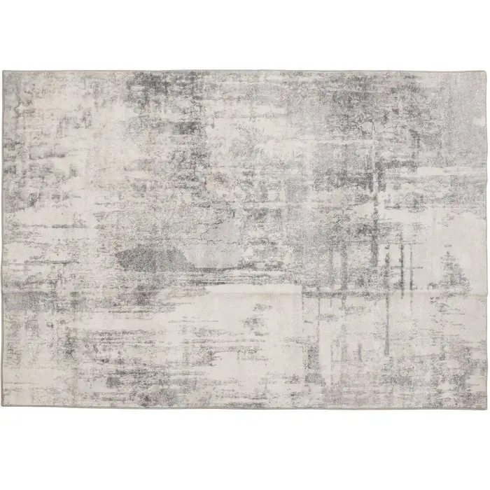 Tapis design vintage à poils courts NADIRA