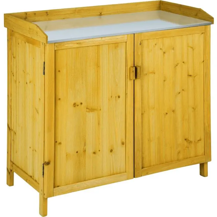 Armoire de jardin basse table de jardinage VITA
