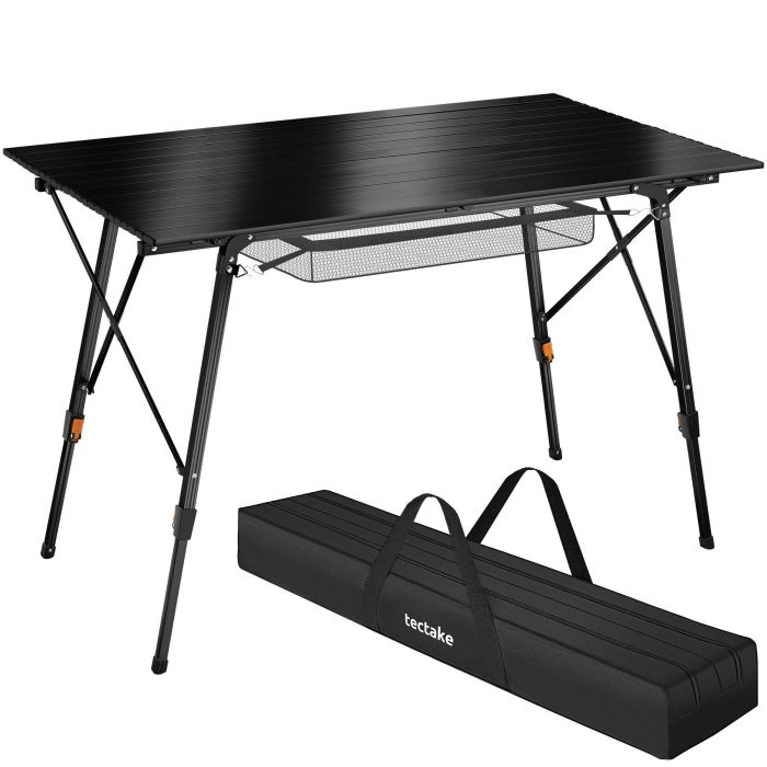 Table de camping en aluminium Bastian