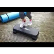 TecTake Step Aerobica Altezza Regolabile | Pedana Antiscivolo 200kg | Fitness E Allenamento Cardio
