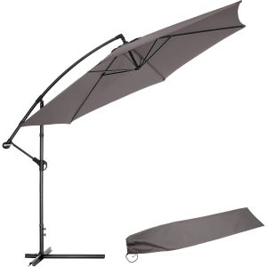 Parasol 350 cm avec housse de protection