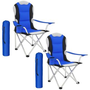 Chaise pliante avec rembourrage