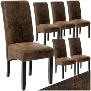 Chaise aspect cuir