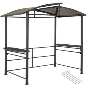 Abri pour barbecue Asado 2,4x1,5x2,34m