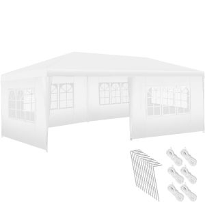 Pavillon imperm&eacute;able NOVARA avec 5 c&ocirc;t&eacute;s