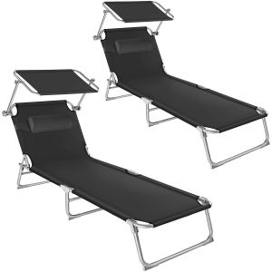 Lot de 2 transats CHLOE