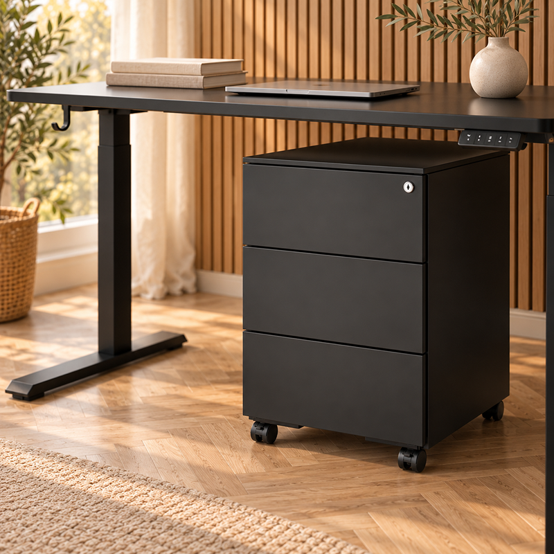 Caisson de bureau à roulettes